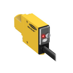 Czujniki fotoelektryczne Retrorefleksyjny Prostokątny Banner NPN/PNP zakres 5 m LED