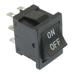 On-On Rectangle Rocker Switch DPDT