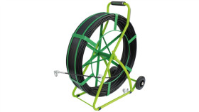 Włókno Szklane Klauke Na Stojaku 9Mm - 80M / Wciągarka Do Kabli I Przewodów /...