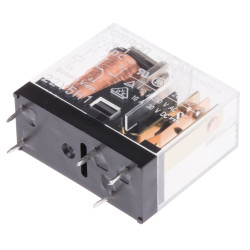 Przekaźnik mocy 12V dc SPDT Omron 530mW, montaż PCB 275Ω Wciskane