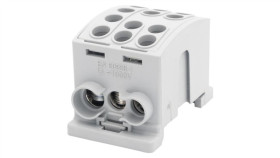 Zacisk Hlk 125A-3 (1X35,2X25 / 1X35,2X25) Al/Cu - Szary