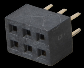 156-3-006-0-NFX-YS0 Sockets 2.00 mm, 2X03, straight