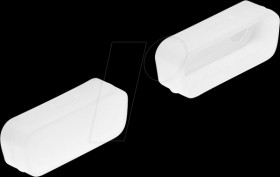 67122 Dust cover for D-Sub 15 male 2 pieces transparent