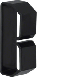 Klamra do przewodów LKG37075 czarna LK370753