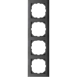 Ramka czterokrotna, antracytowy Merten, M-Pure MTN4040-3614