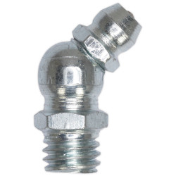 Sealey GNI10 Grease Nipple 45&#xB0; 1/4&quot;UNF Pack of 25