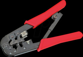 25998792 Crimping pliers, modular plug, RJ11 / RJ12 / RJ45