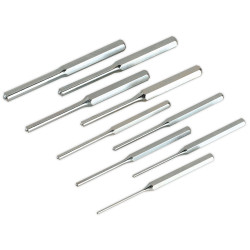 Sealey AK9109M Roll Pin Punch Set 9pc 3-12mm Metric