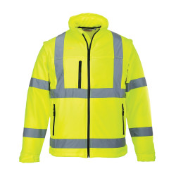 Softshell Jacket Hi Viz Yellow - XLarge