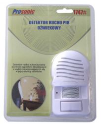 Czujnik ruchu PIR dźwiękowy