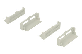 Maskownica; ZD2TCUJ ABS V0; ABS; jasnoszary; Kradex; RoHS; UL94-V0