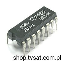 TC4556BP Dual Binary Decoder Demultiplexer DIP16 TOSHIBA