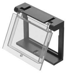 Osłona odchylana do przełącznika modułowego, Osłona odchylana