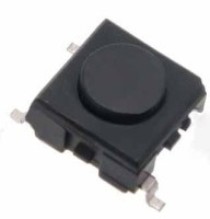 SMD9TM3CS Mikroprzełacznik SMD 9.7 x 9.7 mm h=6.4 mm - wodoodporny IP67, czarny