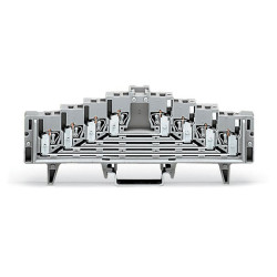 WAGO 727-220 4-level Matrix Block Plain No Lock DIN 7.5mm Grey