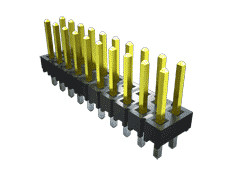 Złącze szpilkowe 2-pinowe raster: 2.54mm -rzędowe Samtec Przewlekany 4.3A 400.0 V , 450.0 V ac, 500.0 V ac, 550.0 V ac