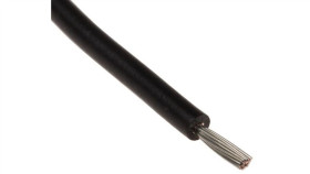 Przewód O Podwyższonej Odporności Pvc Czarny, 100M 0,6 Mm 19/0,2 Mm, 750 V,...
