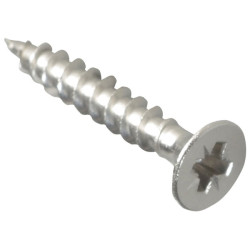 ForgeFix POZI425SS Multi-Purpose Pozi Screw CSK ST S/Steel 4.0 x 25mm Box 200