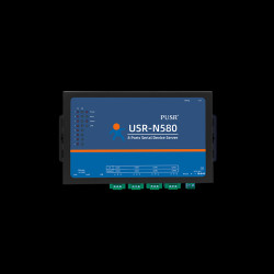 USR-N580 - 8-portowy konwerter RS485 - Ethernet