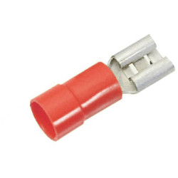 LAPP 63101050 receptacle 6.3mm 0.8mm 180° Red Partially Insulated 100pc