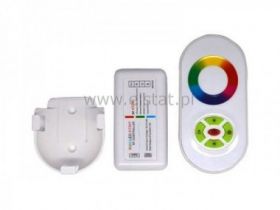 Sterownik taśm LED RGB; pilot radiowy 4A/ kanał