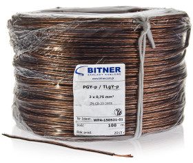 Przewód głośnikowy PGY-p (TLgY) 2x0.75mm