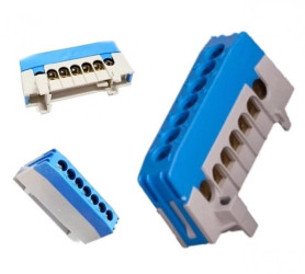 Trytyt Zacisk rozgałęźny izolowany N-7-F niebieski