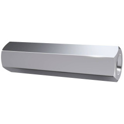 Axxatronic II-ST-4-7-10 Spacer M4 Thread Steel 10mm Galvanized