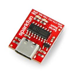 Konwerter USB-UART FTDI CH340C 3,3/5V USB typ C - SparkFun DEV-15096