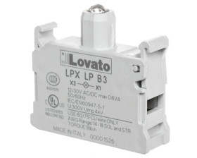 Oprawka z LED zielona 18-30V AC/DC LPXLPB3