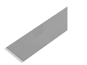 Przewód: wstążkowy 1mm linka Cu nieekranowany PVC szary 30,5m 3625/06 (30M)