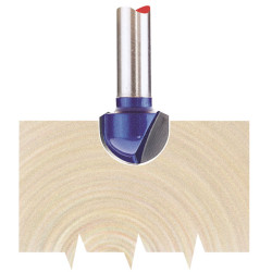 Draper 75345 TCT Router Bit 1/4&quot; Core Box 12.7 x 6.35mm
