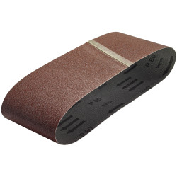 Wolfcraft 3124000 Sandpaper Belt Grit 80 690x100mm 3pcs