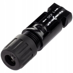 Wtyk MC4 złącze solarne Konektor na przewód 10mm2 1000V IP68 Staubli (Multi-Contact)