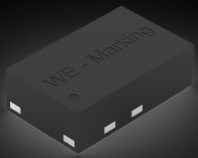 SMD TVS diode array, unidirectional, 7 V, DFN1610-2L, Würth Elektronik eiSos 824045817