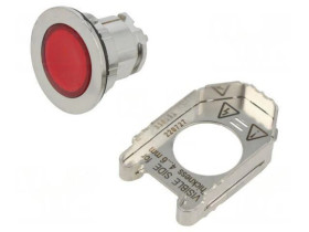 ZB4FW343 Przełącznik przyciskany 30mm Poz.stab 1 czerwony IP66 Poz 2