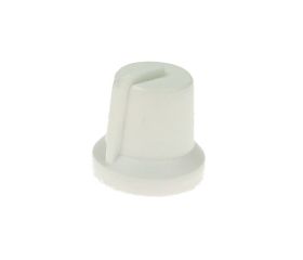 Gałka na potencjometr N-25 biała