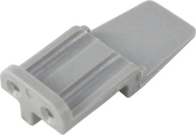 Wedge lock, gray, 2 poles, for automotive connector, WM-2SA