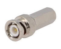 WBNC-RG58Z Wtyk BNC z gwintem, zakręcany na kabel RG58