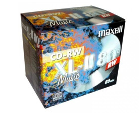 CD-RW MUSIC 80 MAXELL