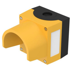 EAO 45-420.1401 EAO Series45 Enclosure 1 Hole Protective Shroud Yellow Plastic