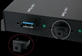 EX-1111 10x USB 3.0/2.0 protection caps for female connectors