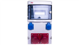 Rozdzielnica Stacjonarna Star 2X16a/5P 2Xgs Bez Zabezpieczeń Ip44 9016840W