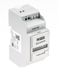 Licznik godzin 10 → 80 V DC Resetowanie Bez resetowania RS PRO Analogowa 6-cyfrowy Licznik godzin