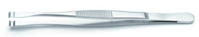 Assembly tweezers, uninsulated, antimagnetic, stainless steel, 145 mm, 572.SA.1