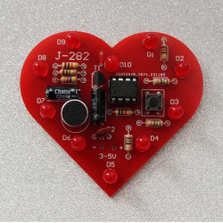 J-282 Rytmiczne serduszko - zestaw do montażu