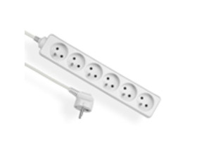 Przedłużacz mieszkaniowy 6 gniazd z uziemieniem 5m ECONOMIC EPS-605 ELGOTECH