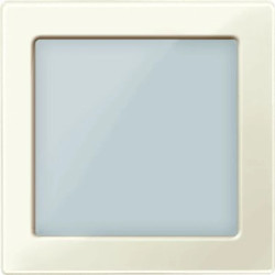 Merten System M Płytka centralna sygnalizatora świetlnego z okienkiem kremowy MTN587444