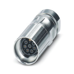 Złącze wielostykowe przemysłowe 8-pinowe M17 Montaż na kablu Gniazdo Phoenix Contact