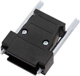 encitech D3PK25-P-LJS-K 1260-0102-03 Obudowa złącza D-SUB Ilość styków: 25 tworzywo sztuczne czarny 1 szt.
